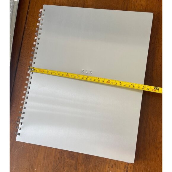 Madonna Sex Limited Edition Book French Edition 1992 Callaway Silver Cover - Picture 10 of 10